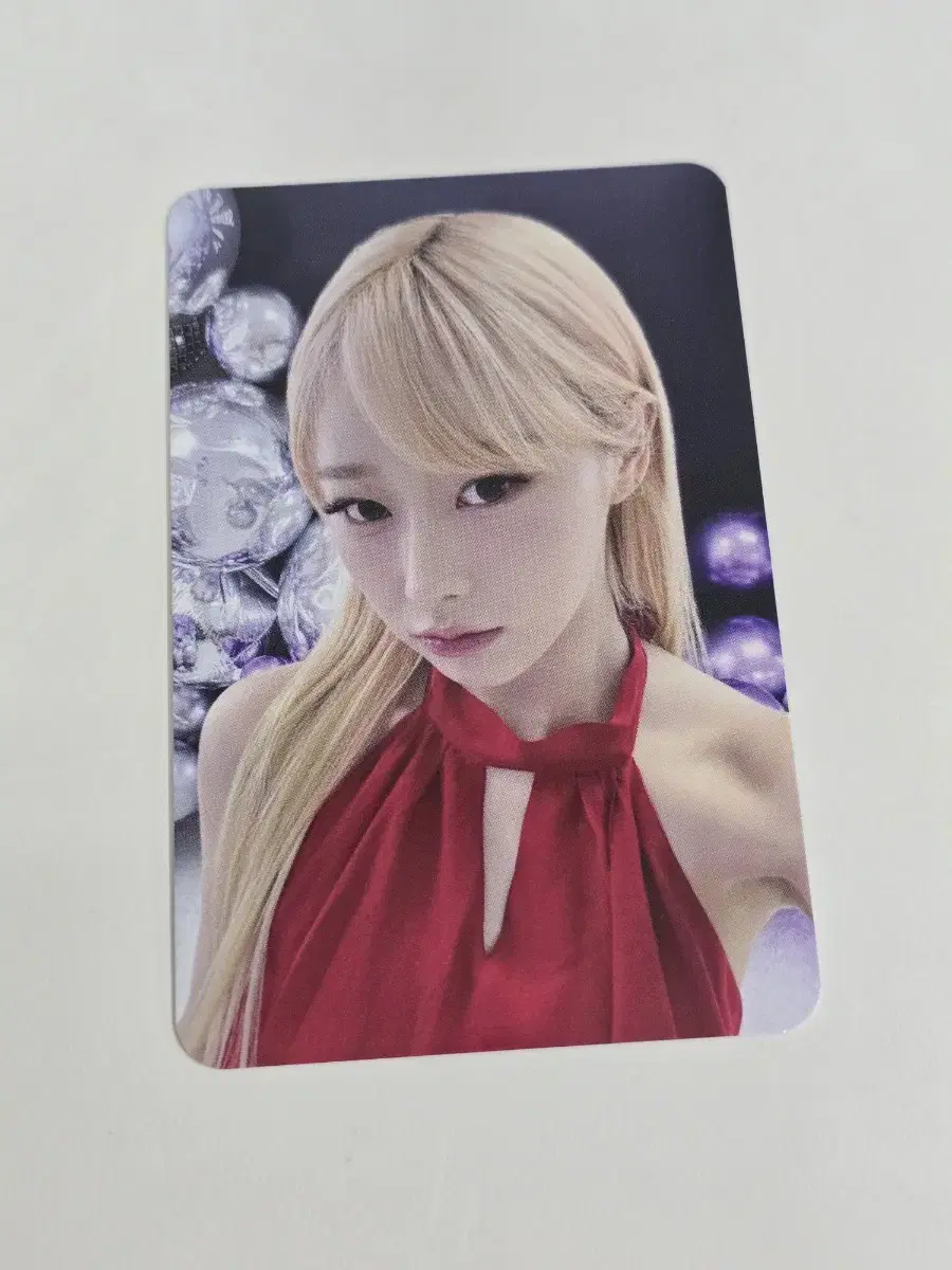 [giselle] aespa weflash makestar luckydraw ld photocard