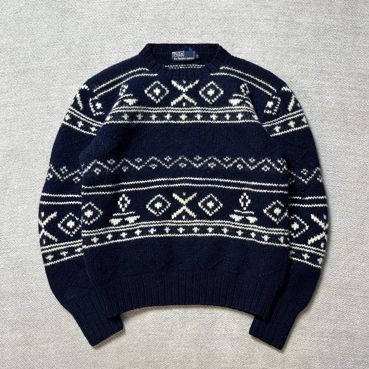 90s Polo Nordic Wool Sweater