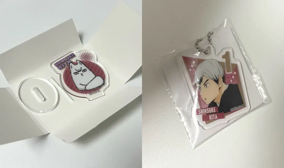 (bulk price)Haikyuu Kita Shinsuke acrylic stand keyring set