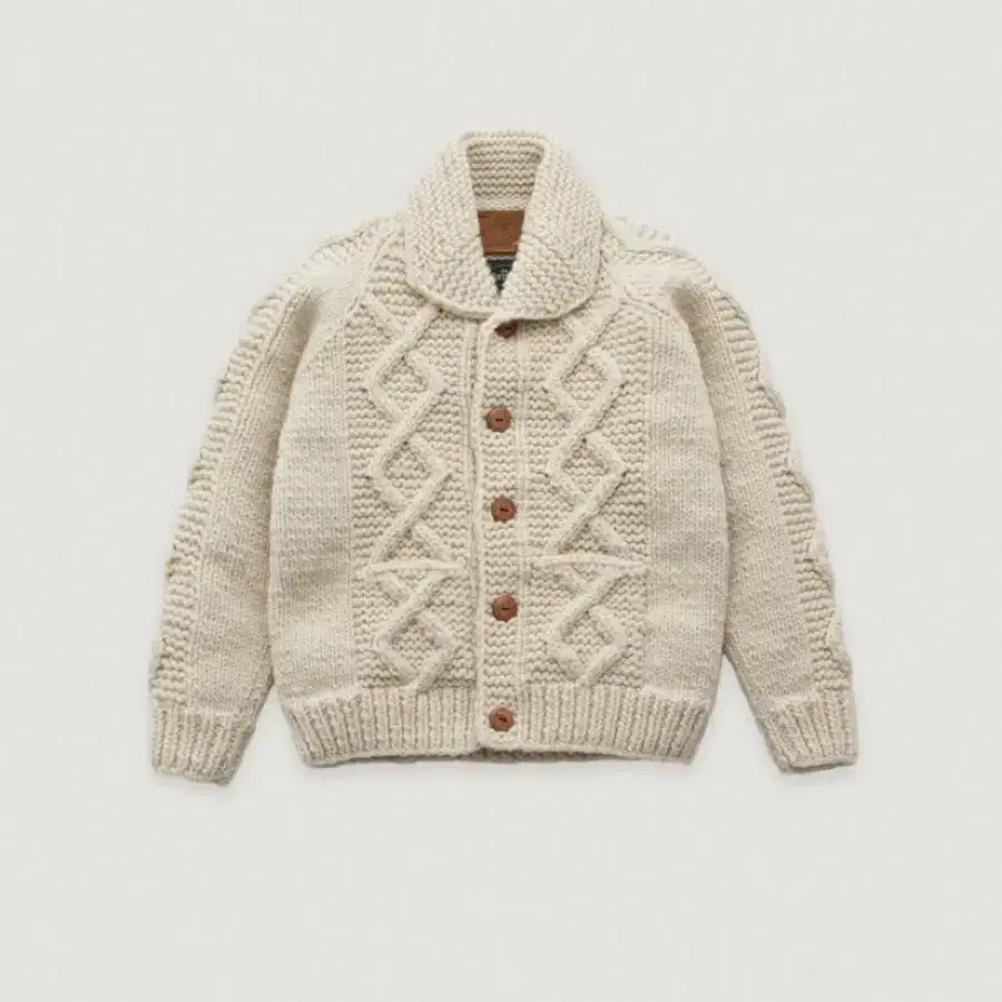 더바넷 Maple Hand Knit Cardigan