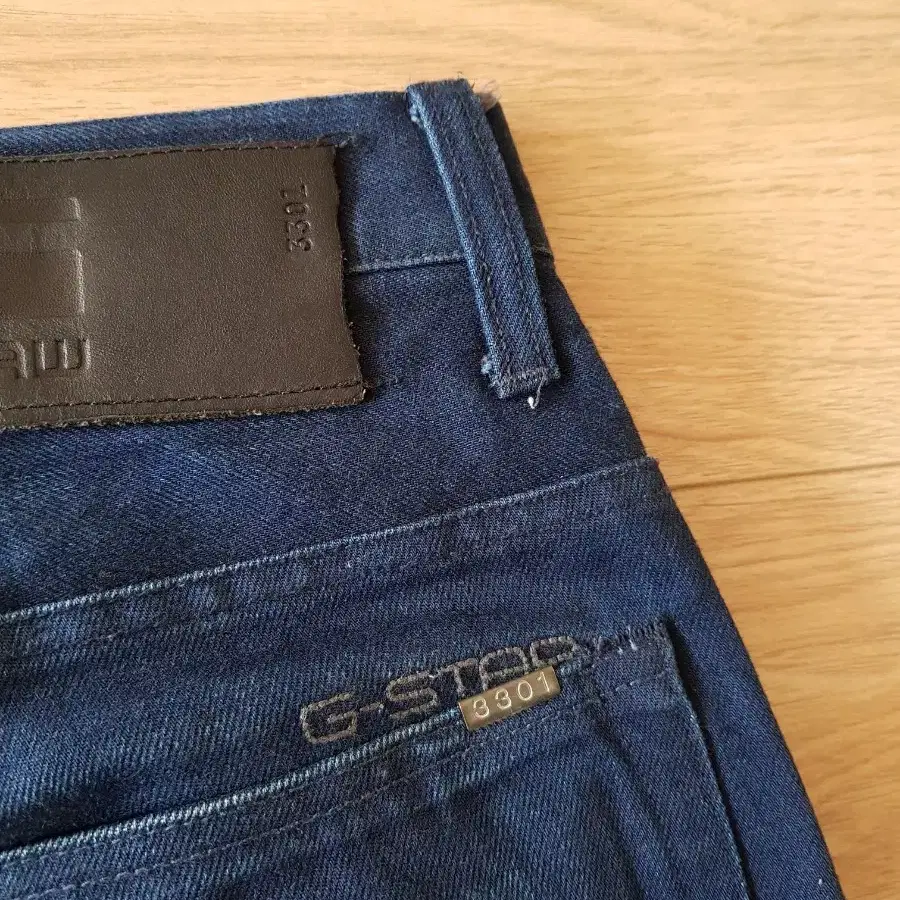 지스타로우 gstarraw 3301 스트레이트 인디고 블루진 30