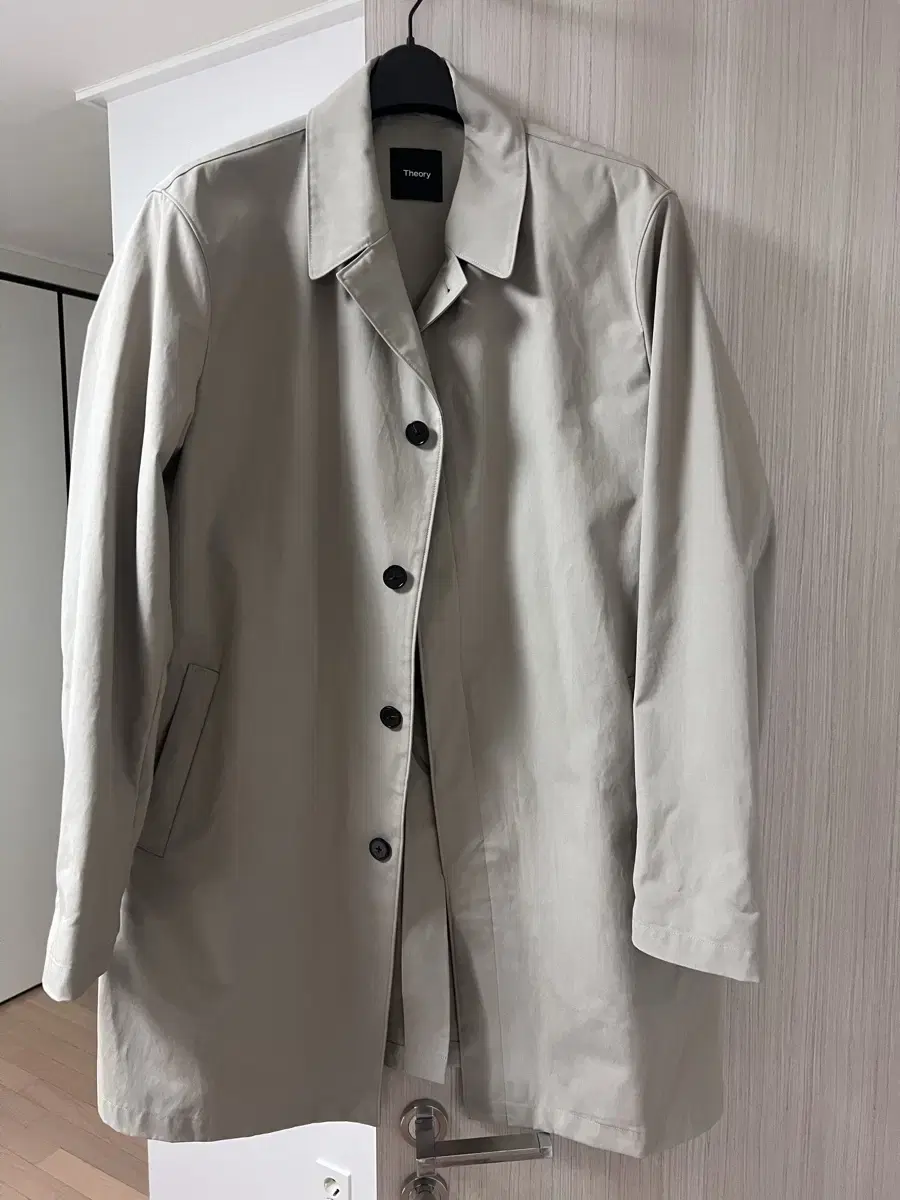 Terry trench coat Theory XXL