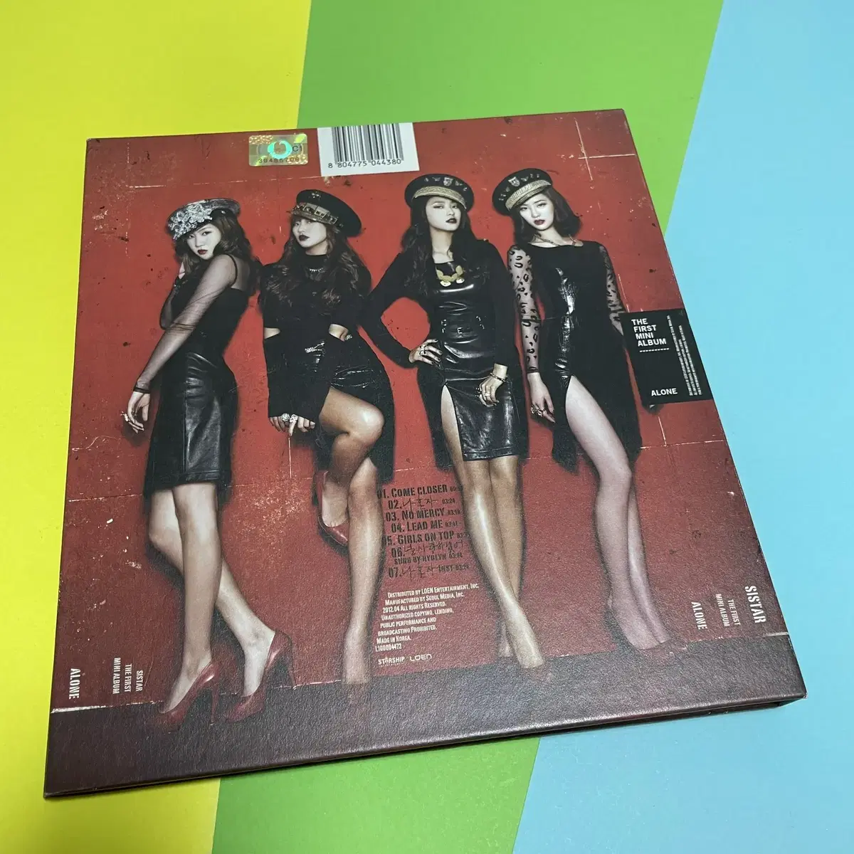 [중고음반/CD] 씨스타 Sistar 미니 1집 - Alone