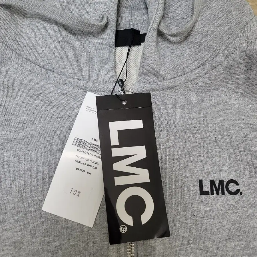 (새상품)lmc 엘엠씨 후드집업 s