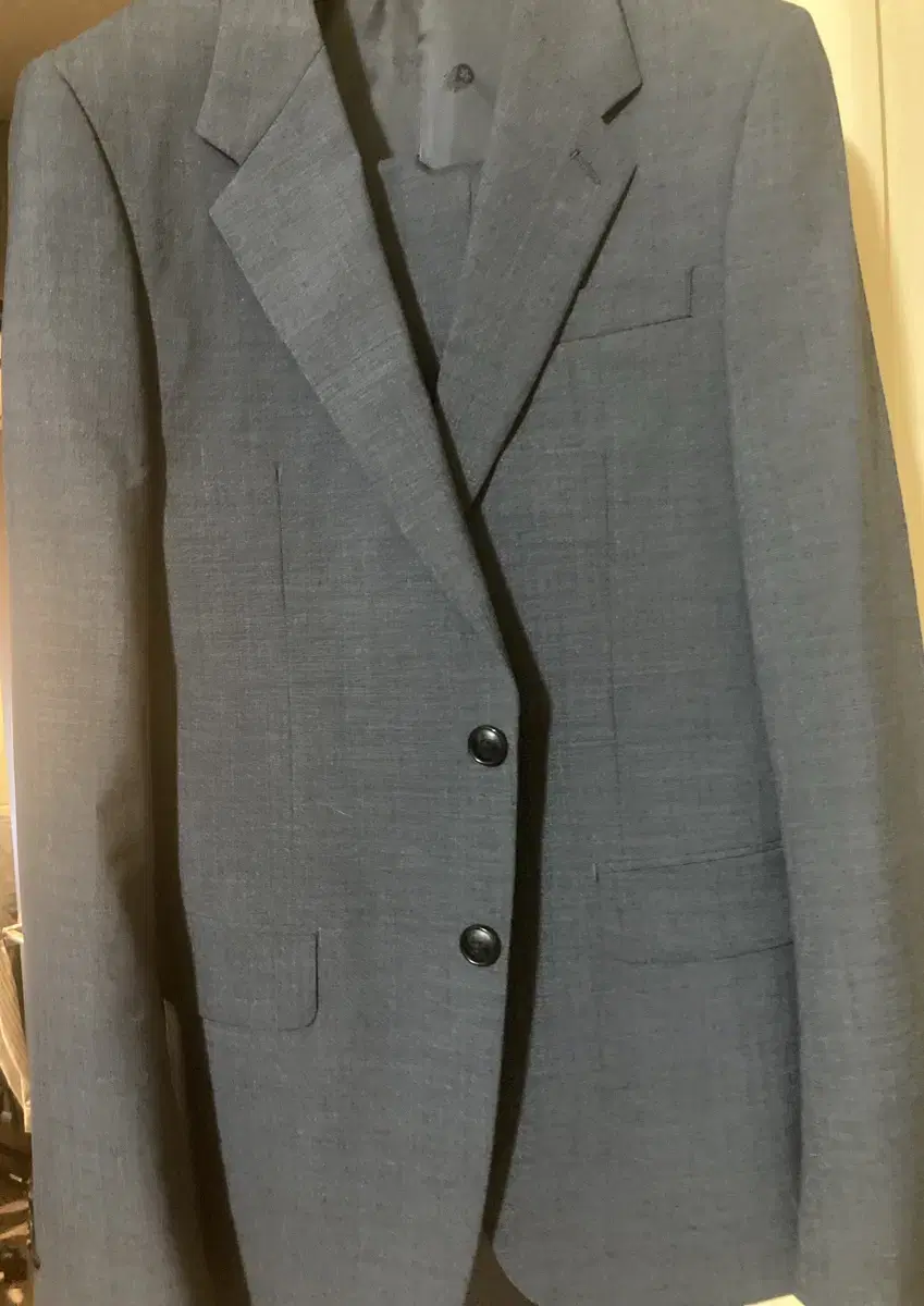 Custom mellow gray suit set top and bottom 100/30