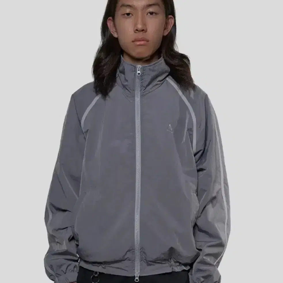 아캄 AAKAM 나일론 자켓 Nylon Line Jacket Gray