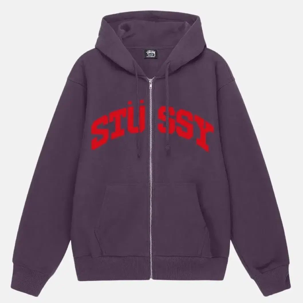 Stussy block sports hoodie