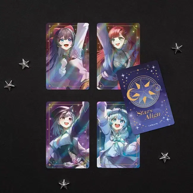 Stellar Universe Star Align Photo Card