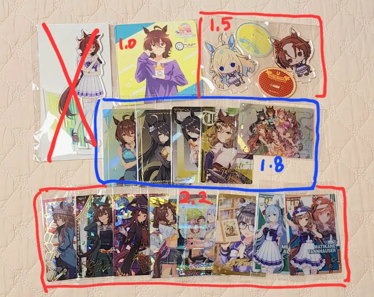 Umamusume Agnes Takion acrylic We organize goods such as wehasu, etc.