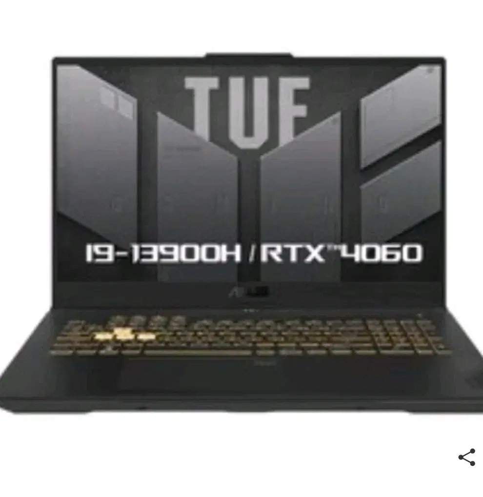 에이수스 TUF 게이밍 F17 지포스 RTX 4060 Mecha케이뱅크