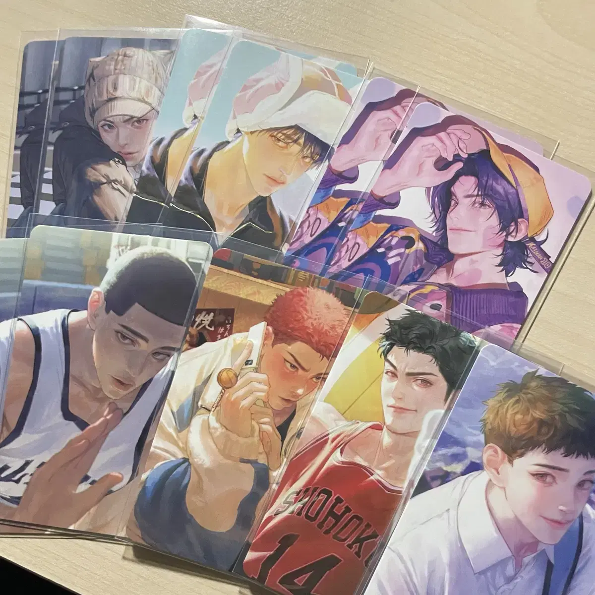 SLAM DUNK unofficial goods photocard bulk wts cask pannac