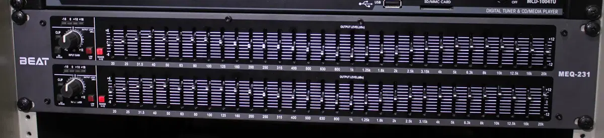 EQ 31+31밴드 BEAT MEQ-231 신품급 이퀄라이저 [창원/부산