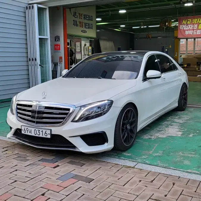 벤츠s클래스 w222 350d ->63amg 컨버젼