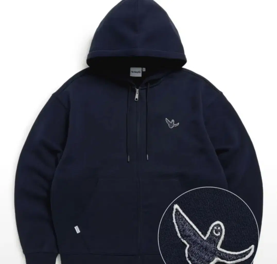 MarkGonzalezGrimmed Hooded Zip Up