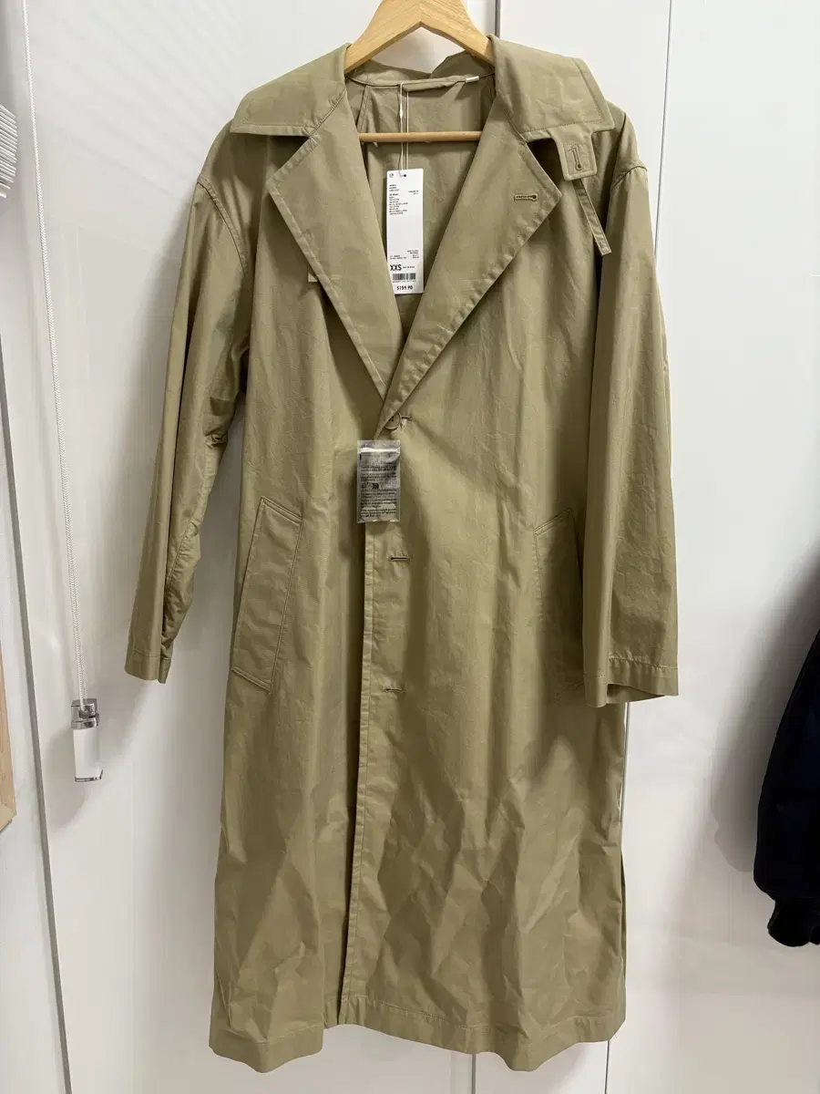 Uniqlo U 23ss Hooded Long Coat XS