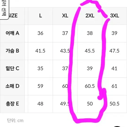 젝시믹스 운동복 2벌 일괄(66~통66)