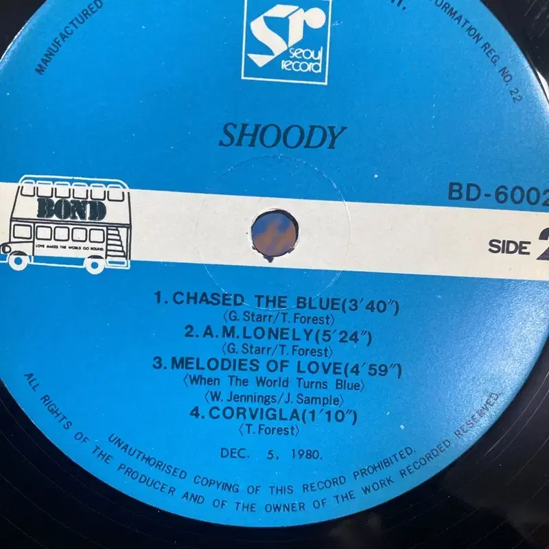 SHOODY LP / AA2559