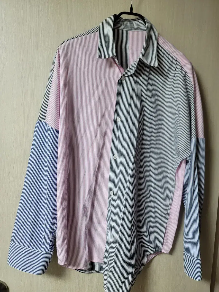 System Homme Colorblocked Stretch Shirt Southern 95 21SS