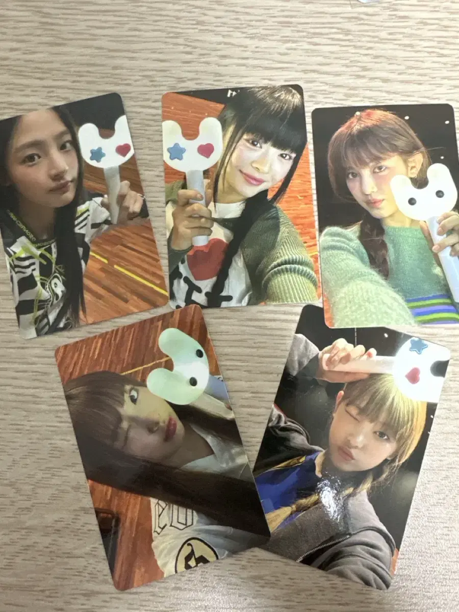 New Jeans Binky Bong photocard in bulk