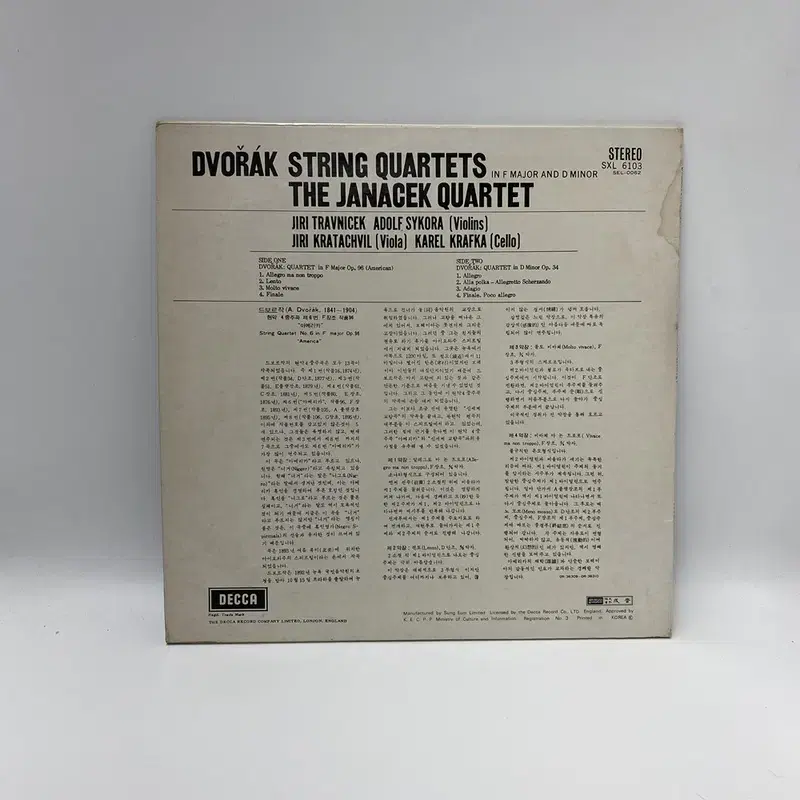 DVORAK LP / AA2670