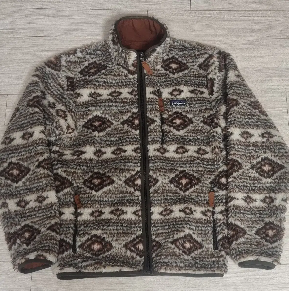 Patagonia DeepPile Aztec Fleece Jacket S