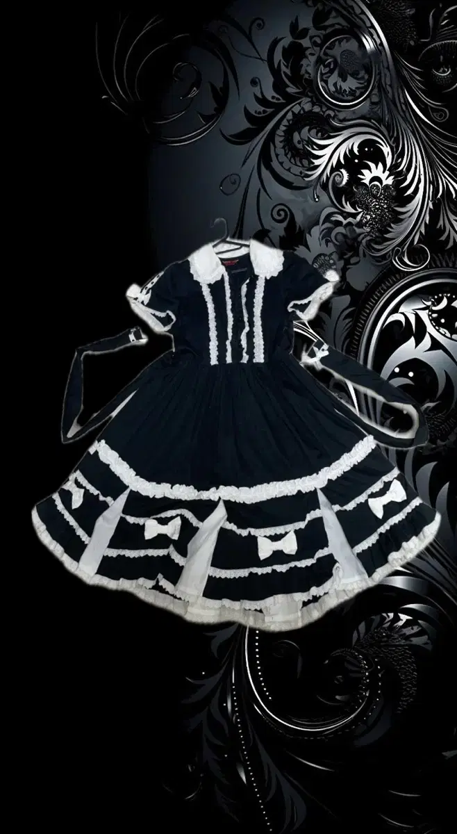 Bodyline Lolita Dress Gothic Kurorita Gothic Black