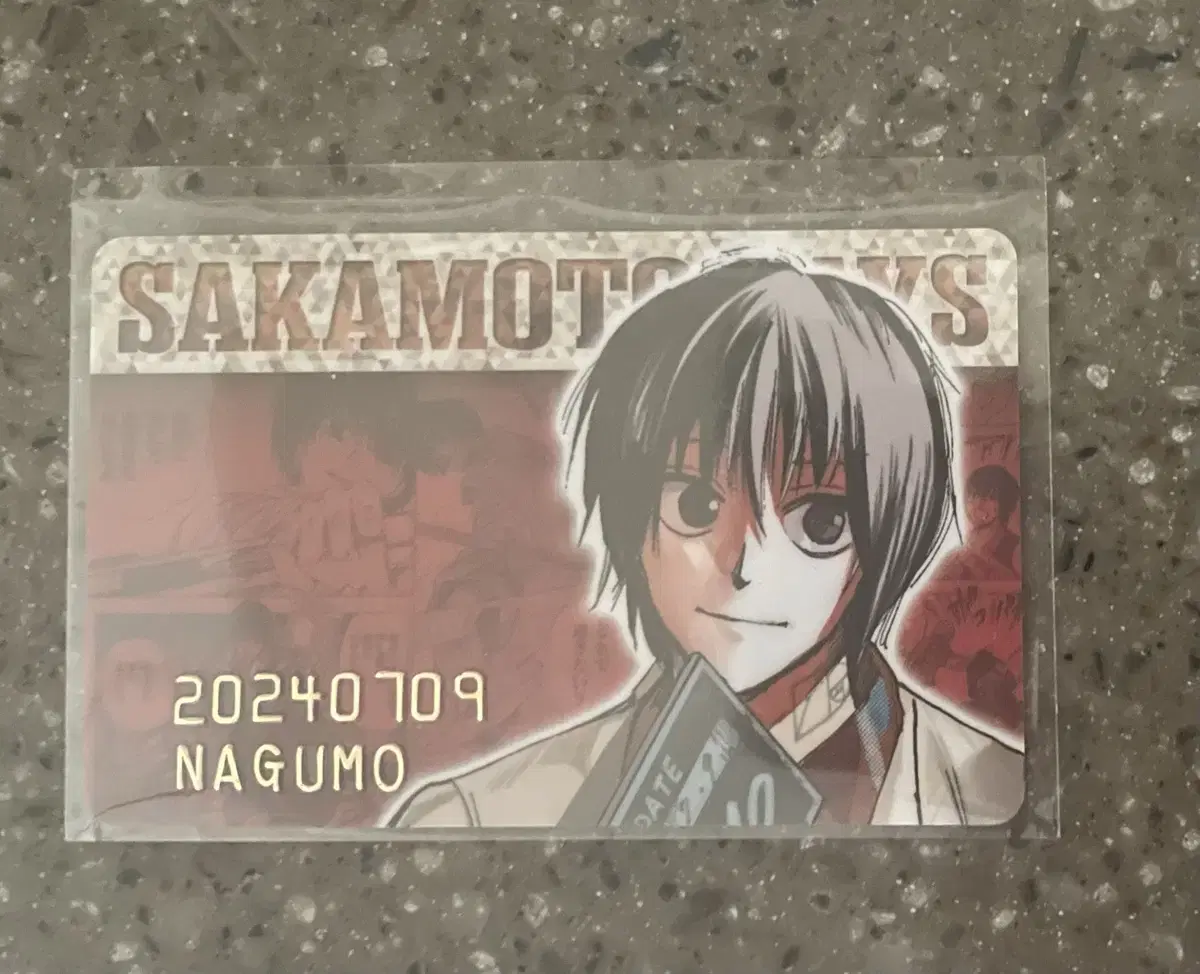 Sakamoto Daze Nagumo Bus Kard sell WTS