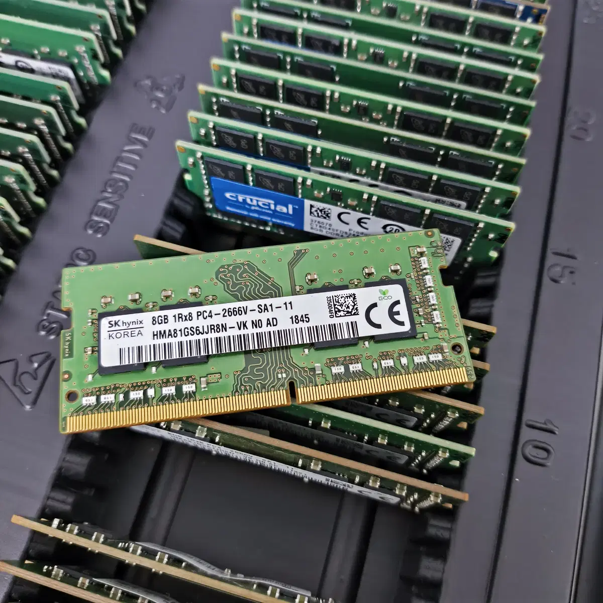 6개 할인 결제창 SK 마이크론 8GB DDR4 노트북 램 메모리