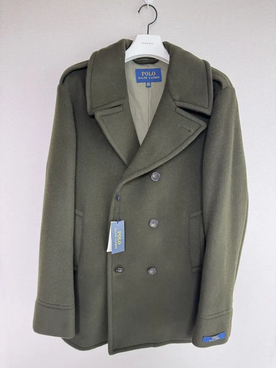 44L) Polo Ralph Lauren Wool Peacoat Olive/Burleson Gilsander SEW