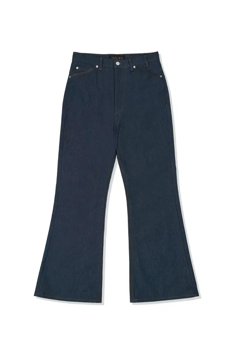 Stu Flared Indigo Denim