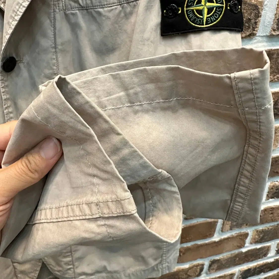 Stone Island 스톤아일랜드 TELA SMERGLIATA 블레이저