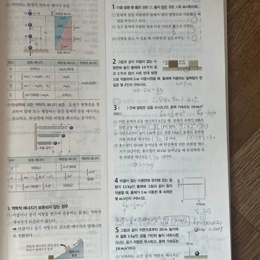 내공의 힘 물리1