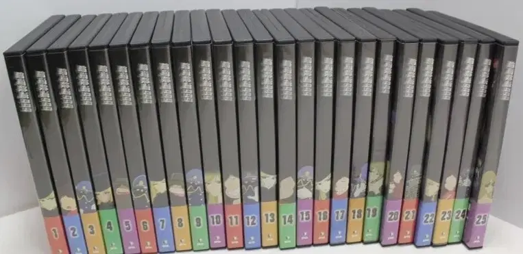 I'm selling the first edition of the Galactic Railroad 999 DVD collection, sets 1-25.