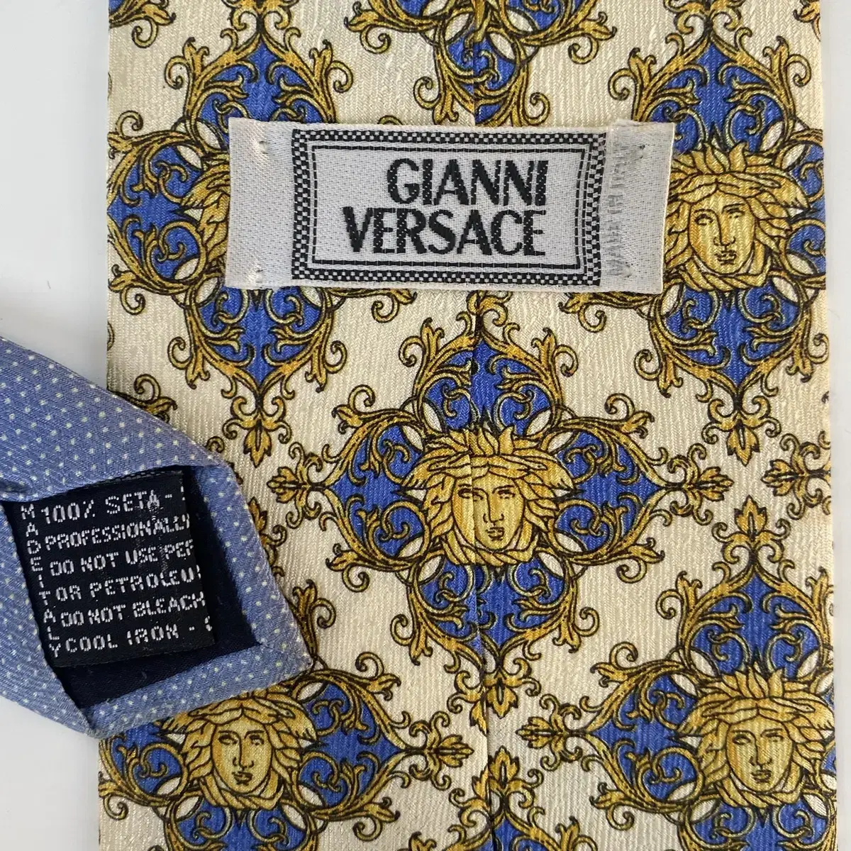 Gianni Versace  베르사체 모노그램 정품 명품 넥타이