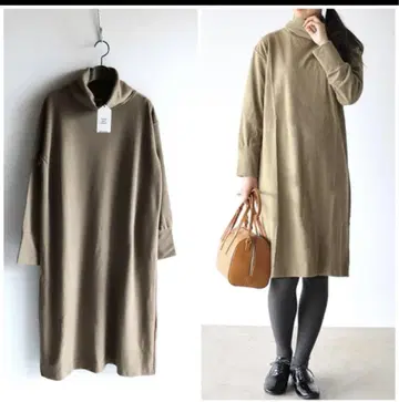 미사용 택 포함 할머니 마마마마마 도터 스무스 터틀넥 원피스 0