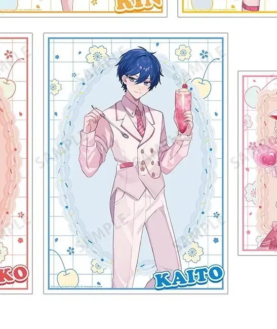 Kaito Sakuramiku pop up 2024 A3 mat + 2 can badges for sale