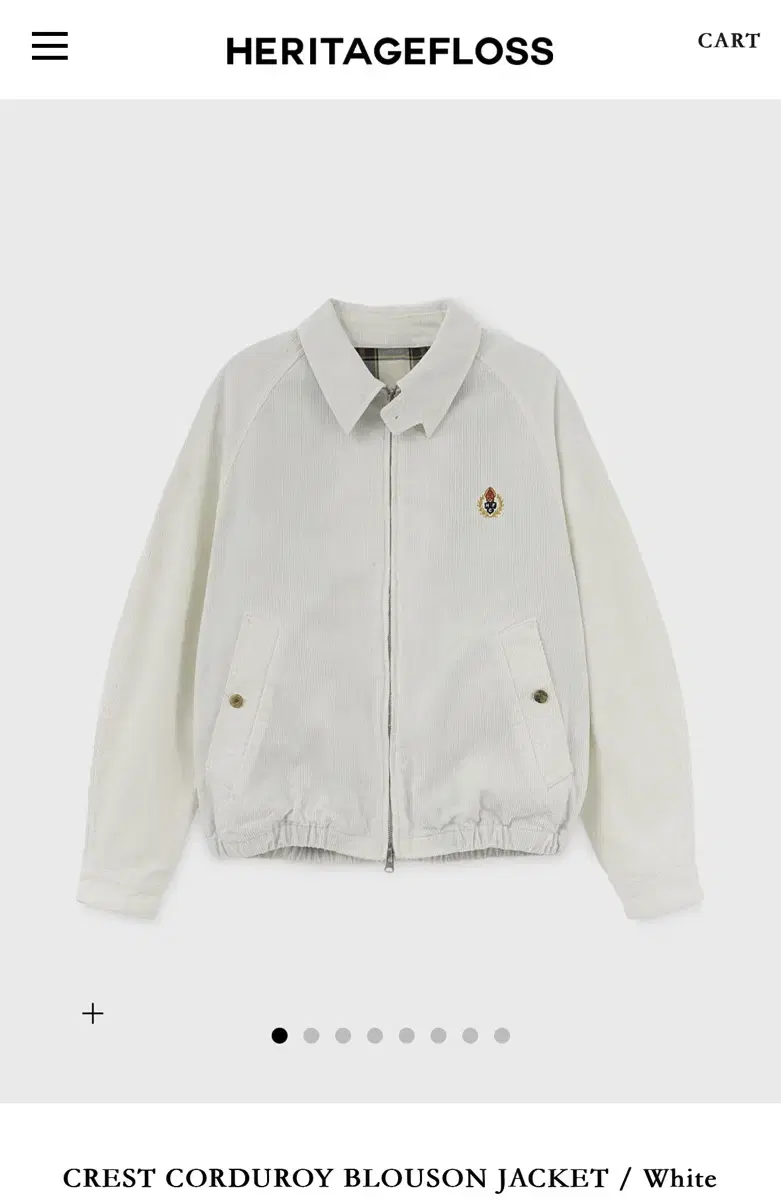 Heritage Floss Corduroy Jacket New for Sale