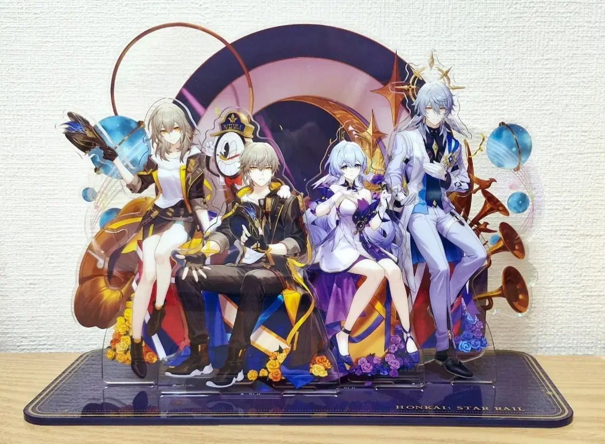 Collapse Star Rails Hoyoland Diorama acrylic stand unsealed