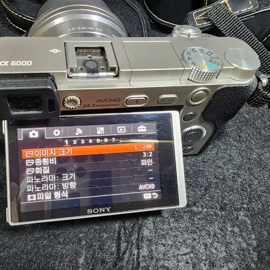 sony 소니 a6000 미러리스 카메라