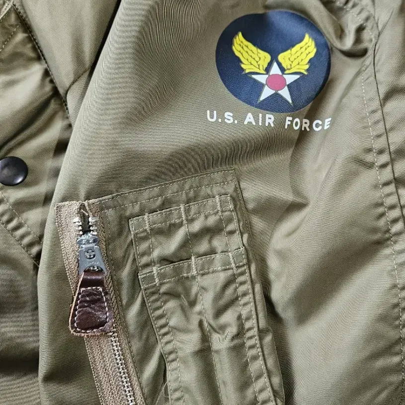 [브론슨] US AIR FORCE 타입 L-2 자켓 (M)