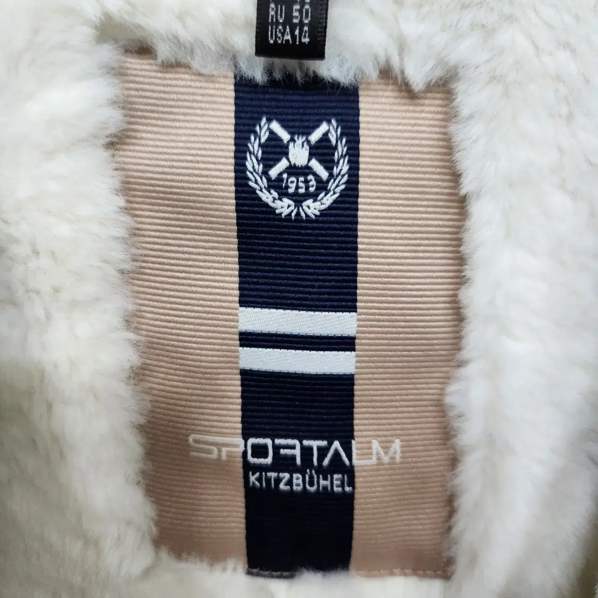 M-L)Sportalm 무스탕조끼