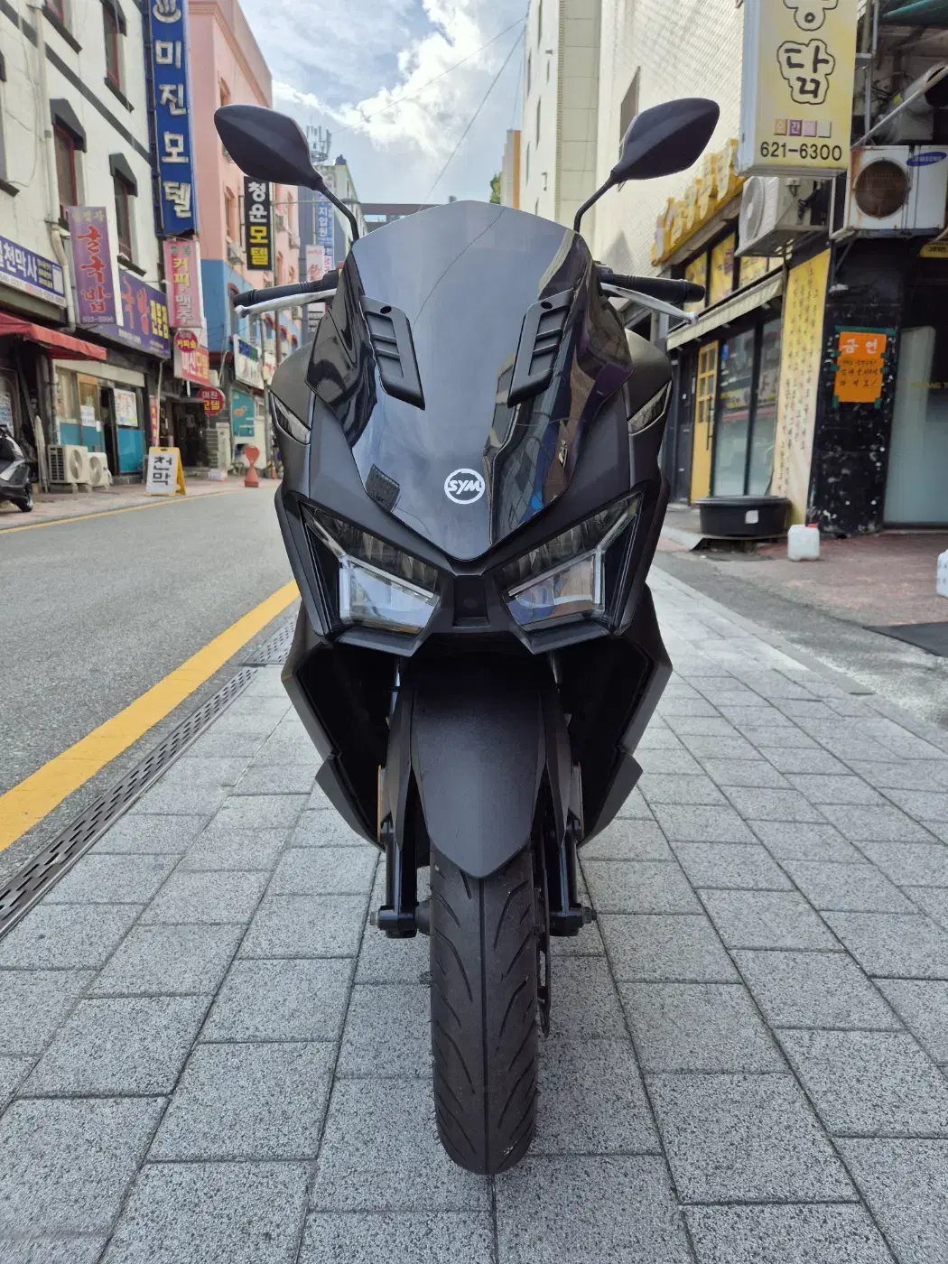 부산 센터판 S급 SYM VSX125 판매합니다.