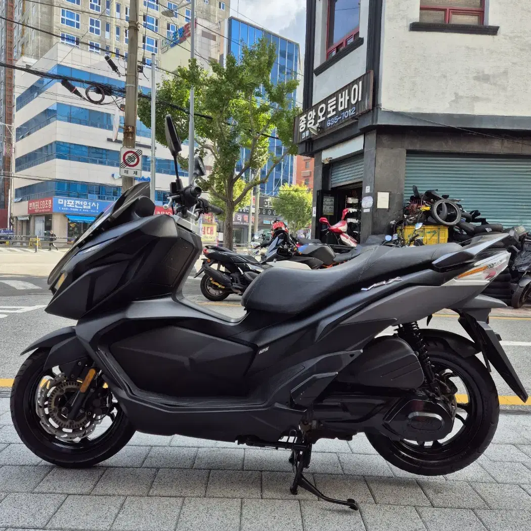 부산 센터판 S급 SYM VSX125 판매합니다.