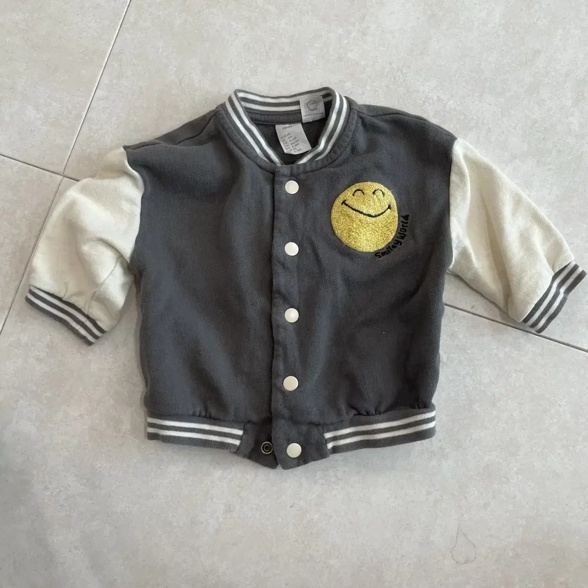 h&m 아기조끼(9-12m), 아기야구잠바(4-6m)