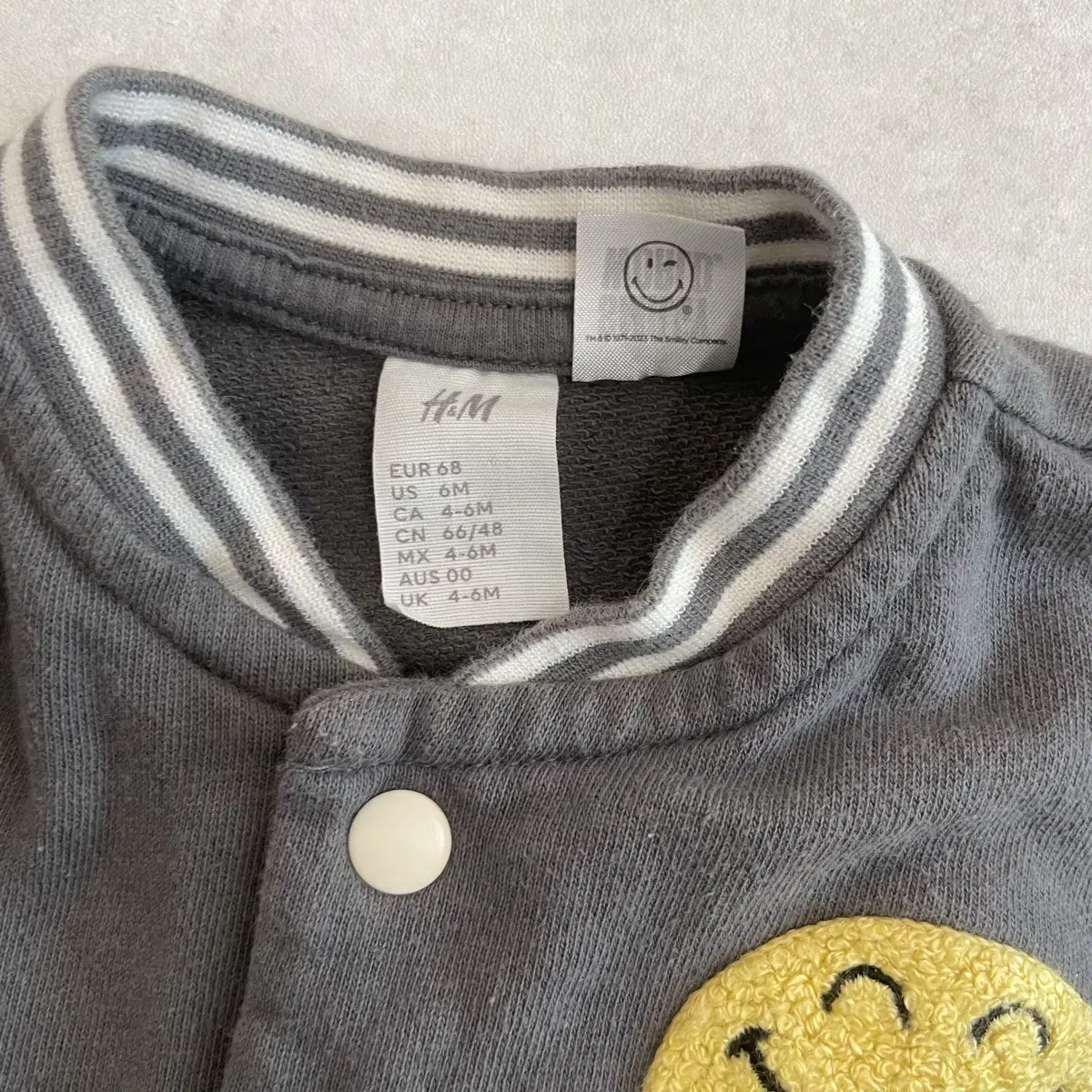 h&m 아기조끼(9-12m), 아기야구잠바(4-6m)