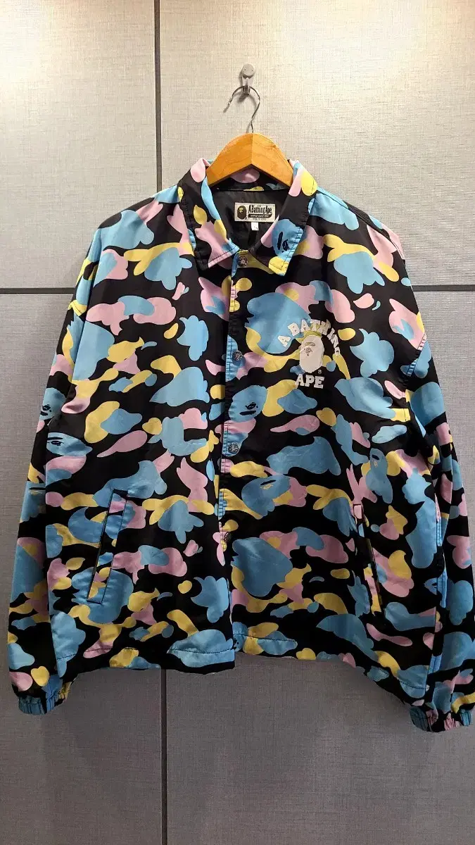 [L]Vape New Multicamo (Candy Camo) Coach Jacket