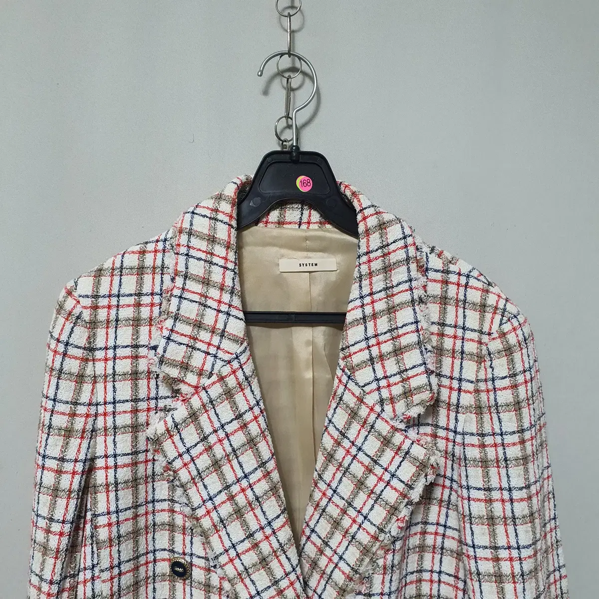 K-168 System Women's Tweed Check Jacket '18