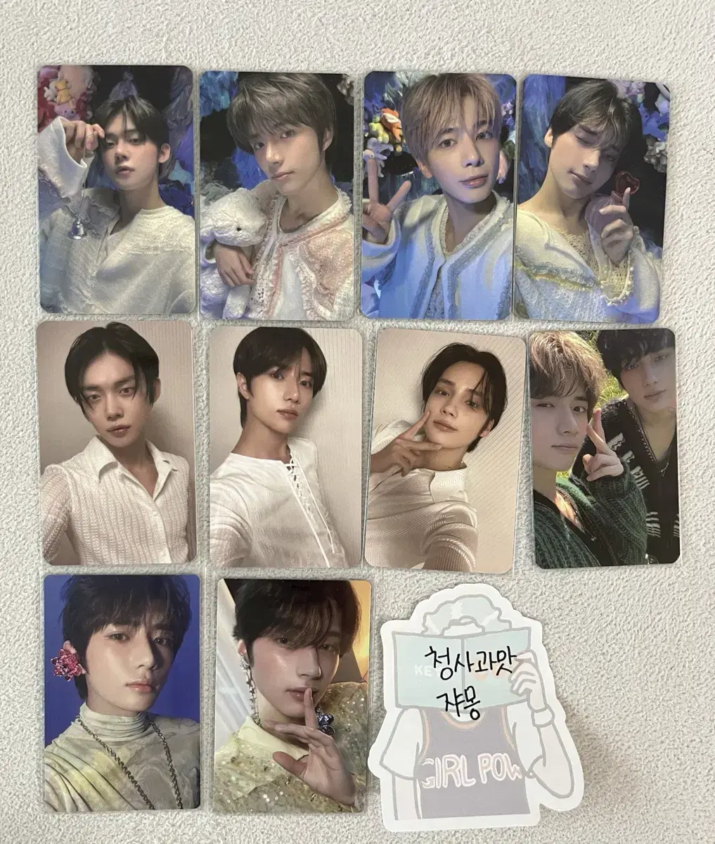 txt photocard Temptation Shrulla ld pre-order benefit sells