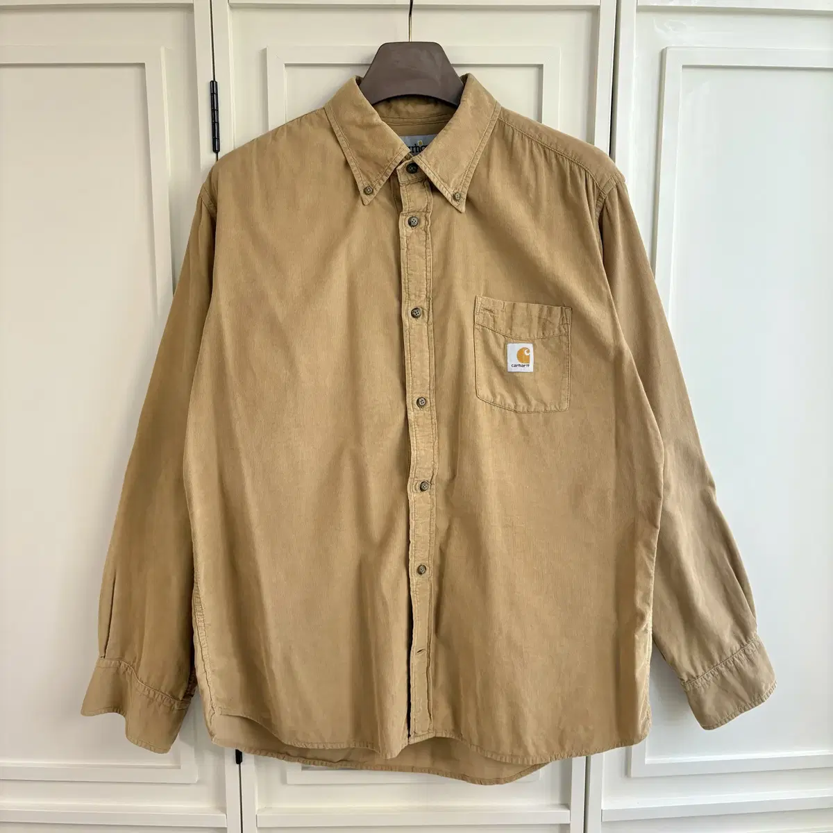 [3XL]Calhart Ochre Corduroy Shirt CH6275