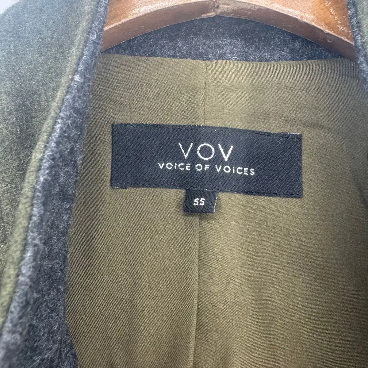 VOV 여성 자켓 (55 size / KHAKI)